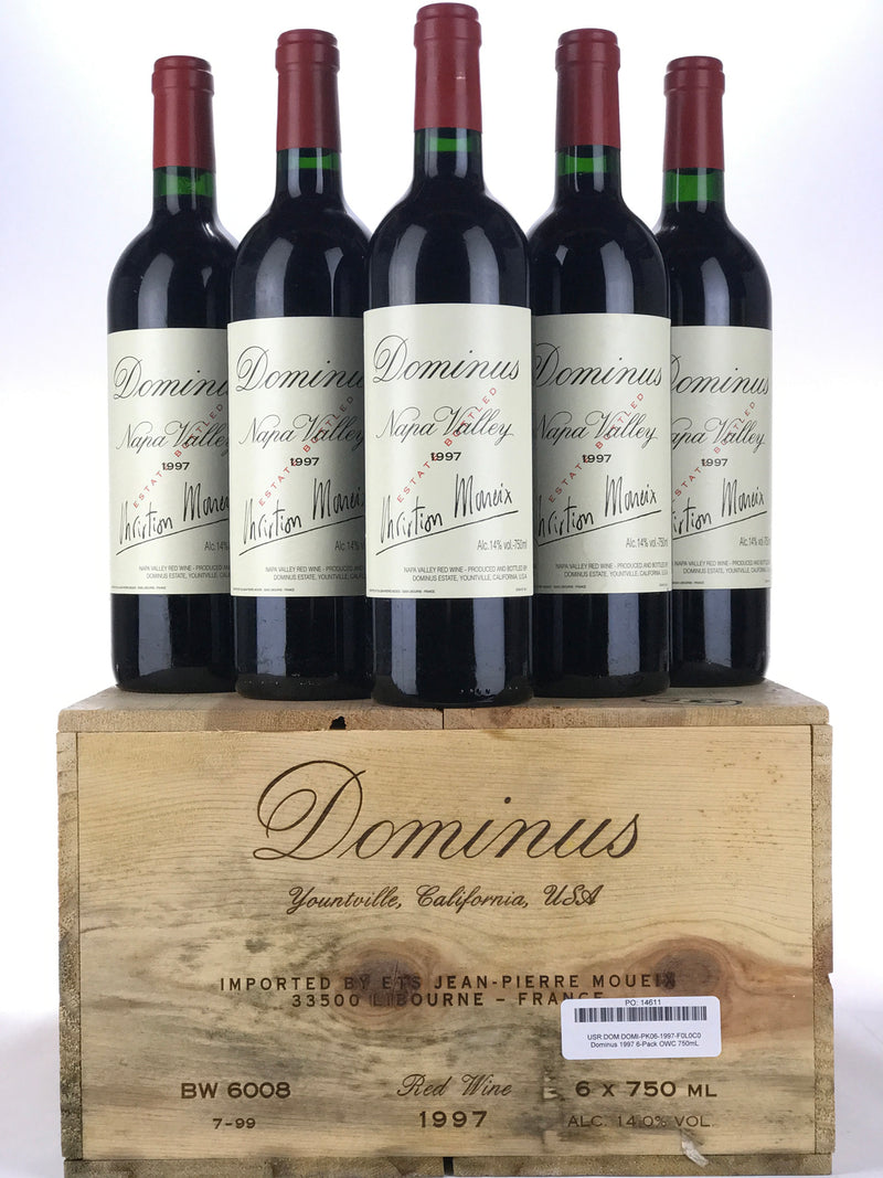 1997 Dominus Estate, Christian Moueix, Napa Valley, Case of 6 btls