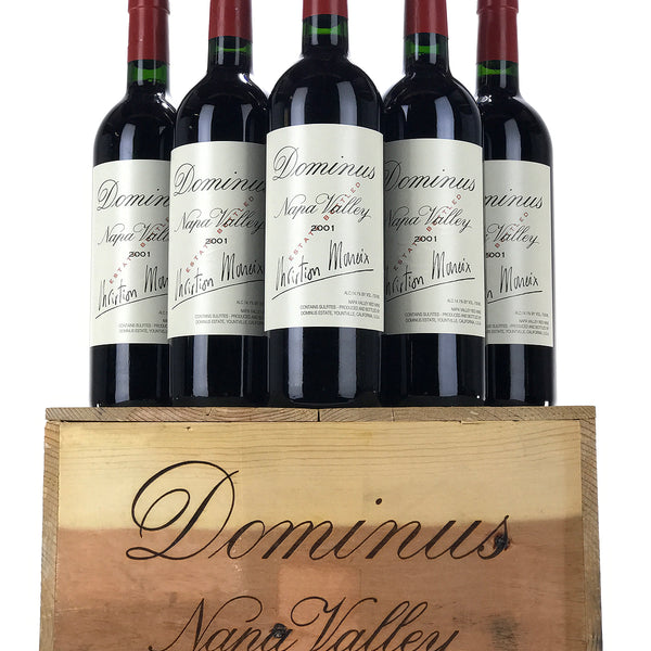 ドミナスエステート 2001 Dominus Estate 2001 Dominus Estate, Christian Moueix, Napa Valley, Case of 6 btls