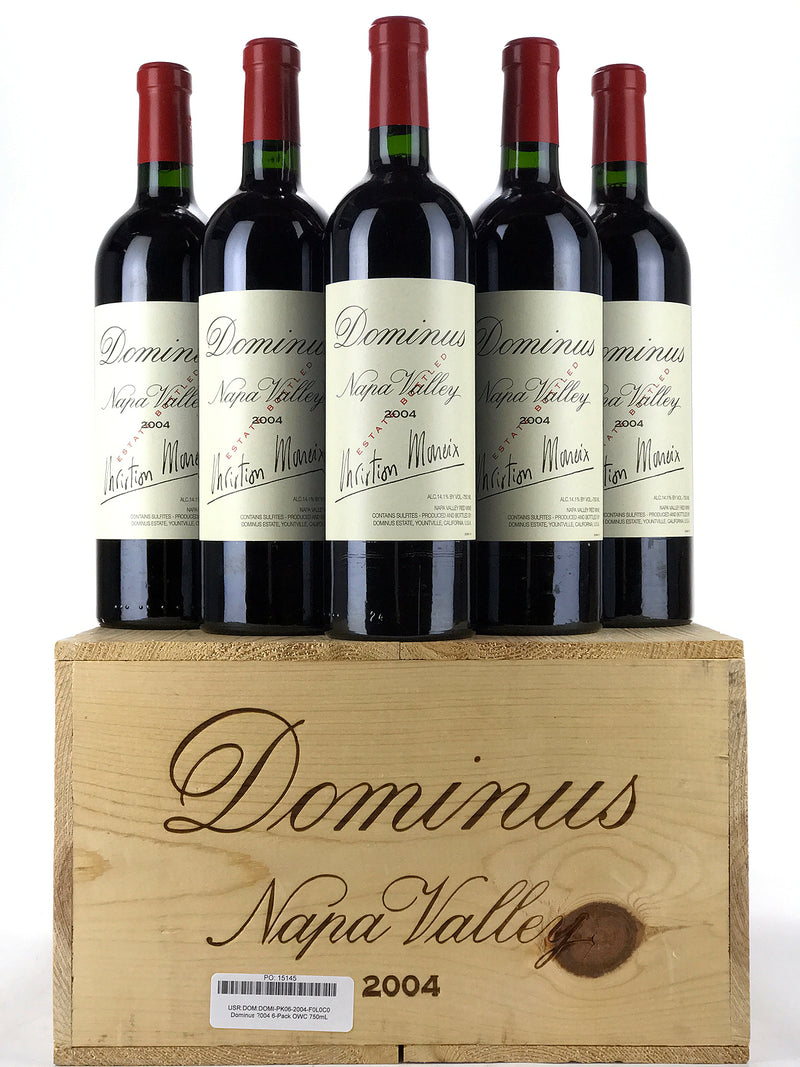 2004 Dominus Estate, Christian Moueix, Napa Valley, Case of 6 btls