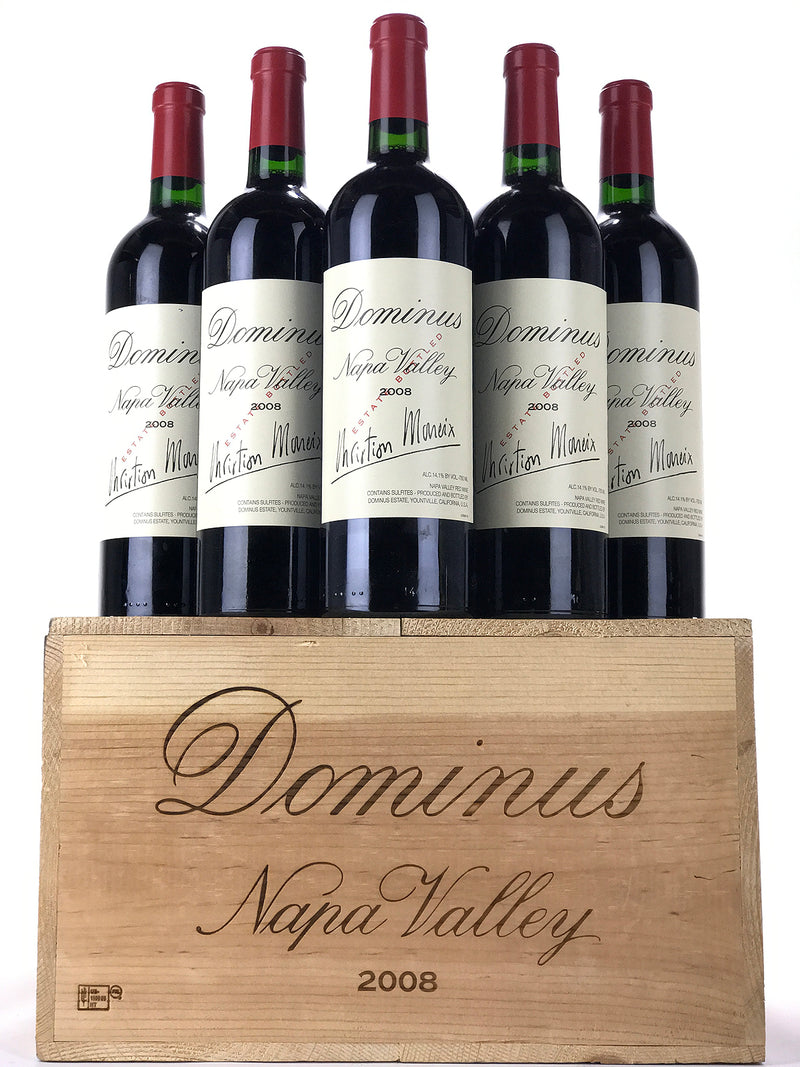 2008 Dominus Estate, Christian Moueix, Napa Valley, Case of 6 btls