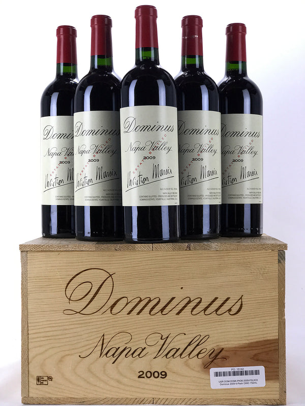 2009 Dominus Estate, Christian Moueix, Napa Valley, Case of 6 btls