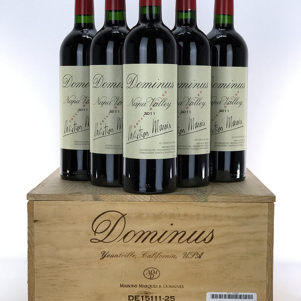 2011 Dominus Estate, Christian Moueix, Napa Valley, Case of 6 btls