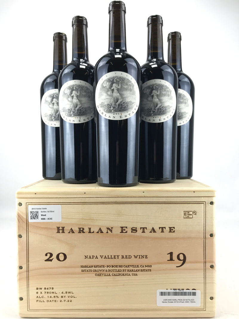 2019 Harlan Estate, Napa Valley, Case of 6 btls