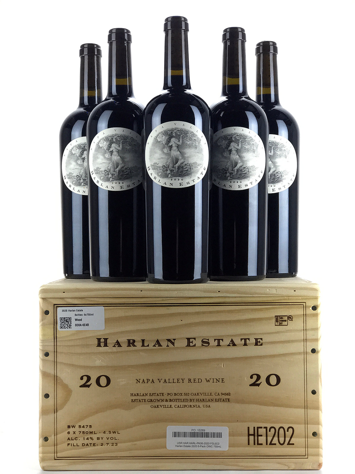 2020 Harlan Estate, Napa Valley, Case of 6 btls