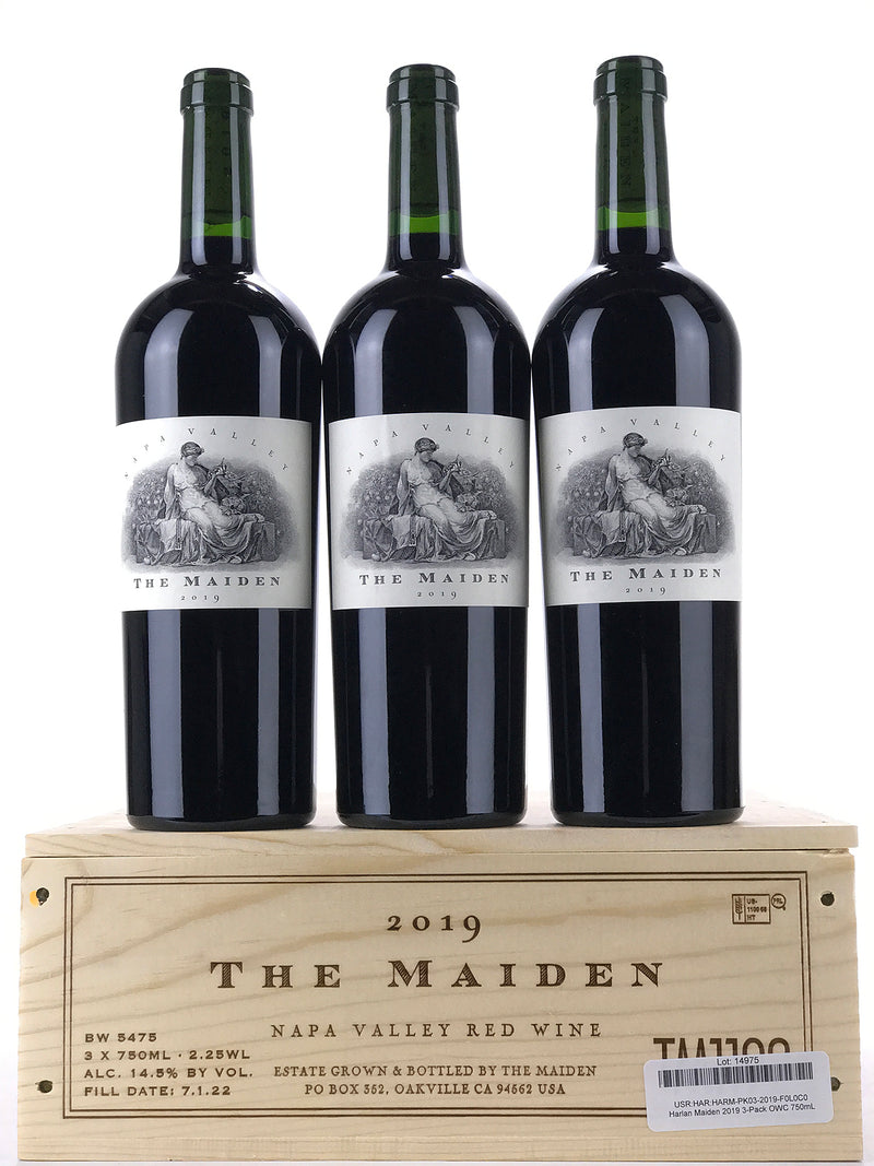 2019 Harlan Estate, The Maiden, Napa Valley, Case of 3 Btls
