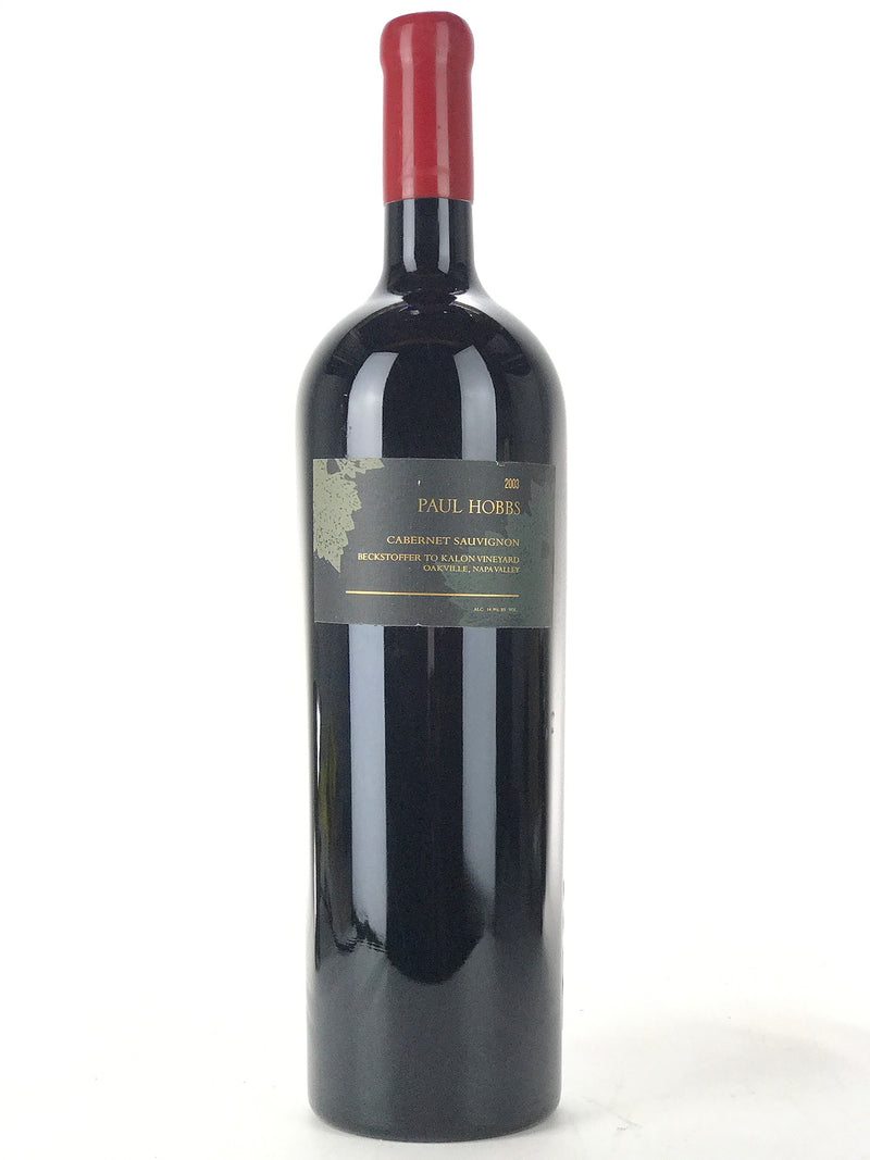 2003 Paul Hobbs, Beckstoffer To Kalon Vineyard Cabernet Sauvignon, Oakville, D-Magnum (3L)