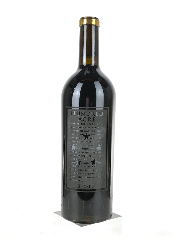 2007 Hundred Acre, Fortification, Napa Valley, Bottle (750ml)