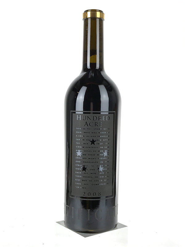 2008 Hundred Acre, Fortification, Napa Valley, Bottle (750ml)