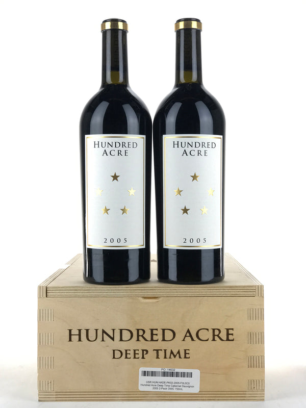 2005 Hundred Acre, Deep Time, Napa Valley, Case of 2 Btls