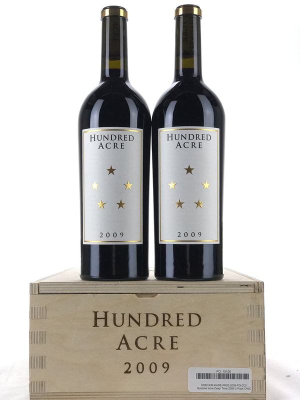 2009 Hundred Acre, Deep Time, Napa Valley, Case of 2 Btls