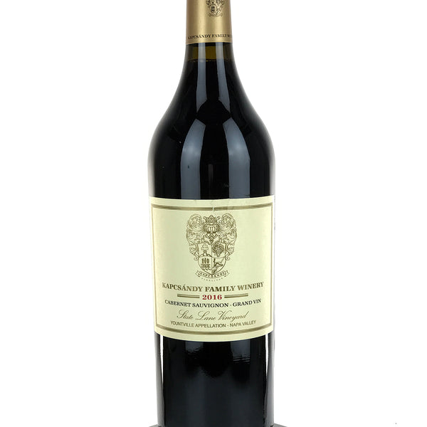 2016 Kapcsandy Family Winery, State Lane Vineyard Grand Vin Cabernet S