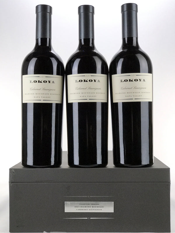 2021 Lokoya, Cabernet Sauvignon, Diamond Mountain District, Case of 3 Btls