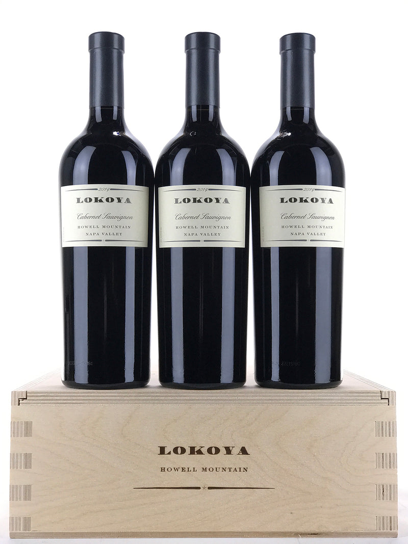 2014 Lokoya, Cabernet Sauvignon, Howell Mountain, Case of 3 Btls