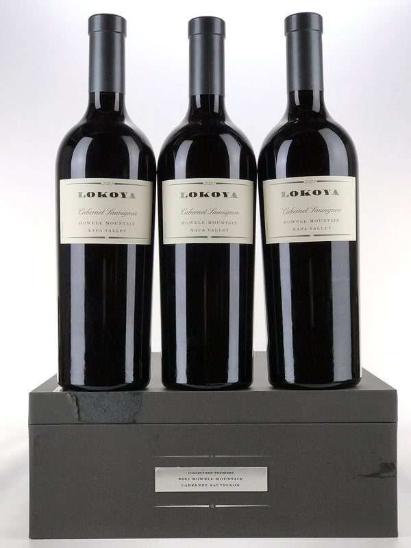 2021 Lokoya, Cabernet Sauvignon, Howell Mountain, Case of 3 Btls