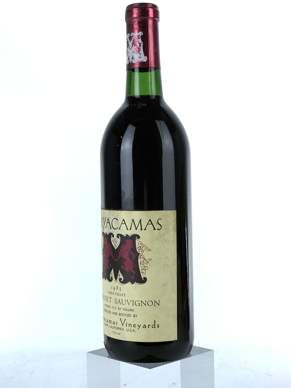 1983 Mayacamas, Cabernet Sauvignon, Mt. Veeder, Bottle (750ml),  [Slightly Soiled Label]