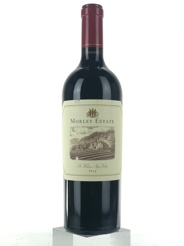 2015 Morlet Family Vineyards Estate Cabernet Sauvignon, St Helena, Napa Valley [slightly scuffed label], Bottle (750ml)