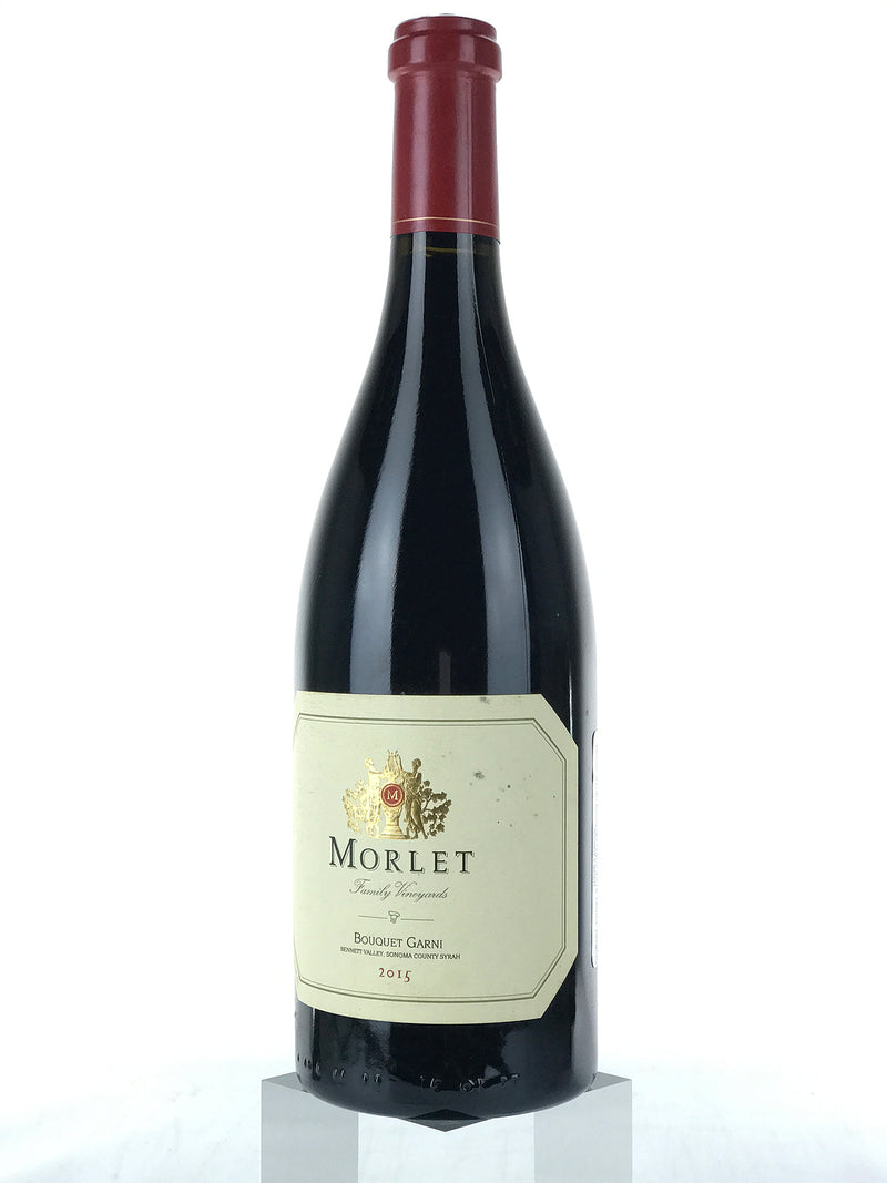 2015 Morlet Family, Syrah, Bouquet Garni Bottle (750ml), [Slightly Soiled Label]