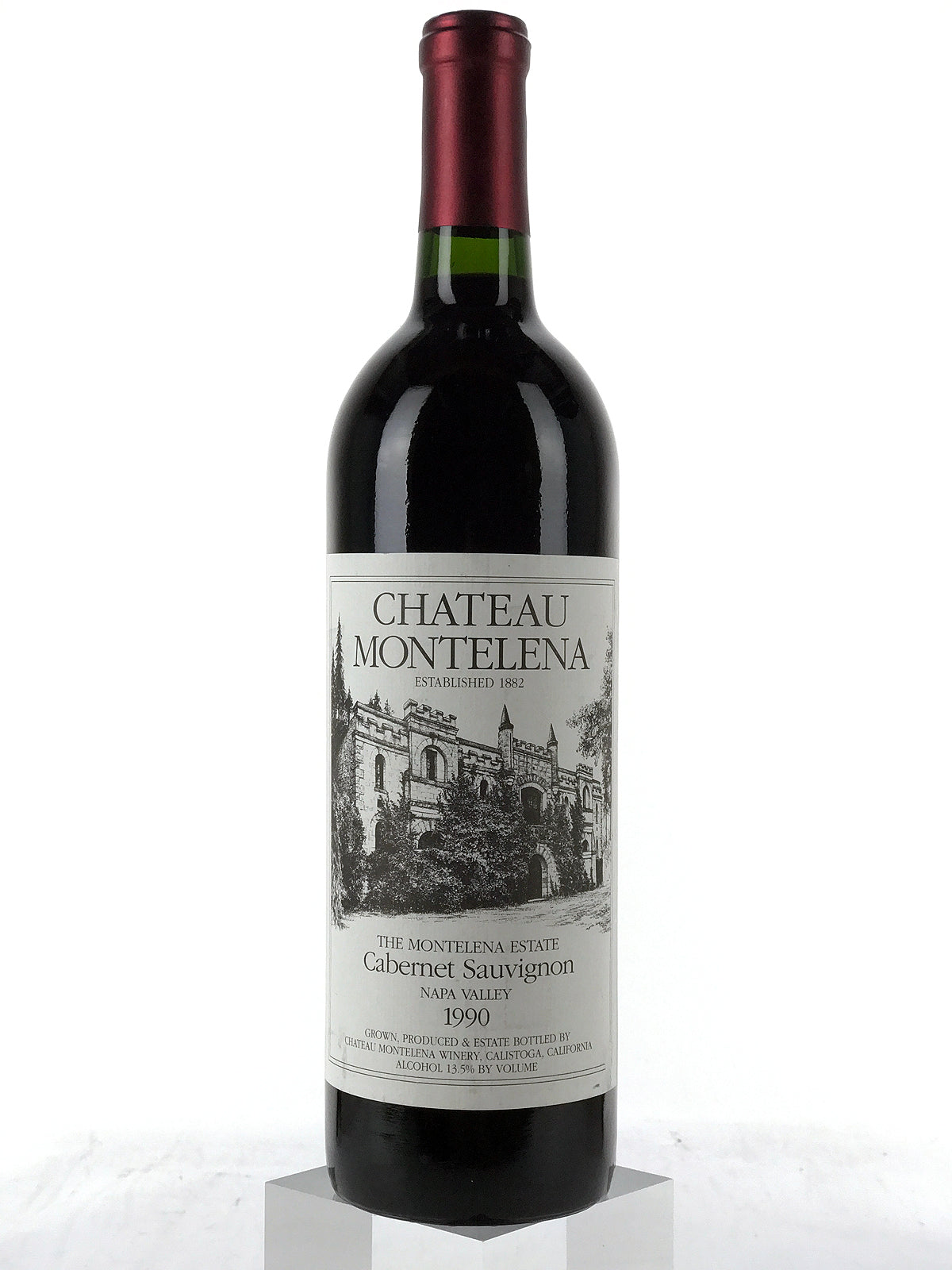 1990 Chateau Montelena, The Montelena Estate Cabernet Sauvignon, Calis