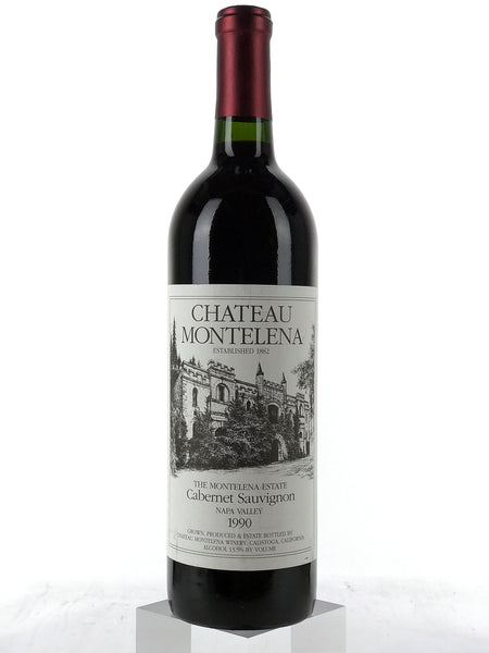 1990 Chateau Montelena, The Montelena Estate Cabernet Sauvignon, Calis