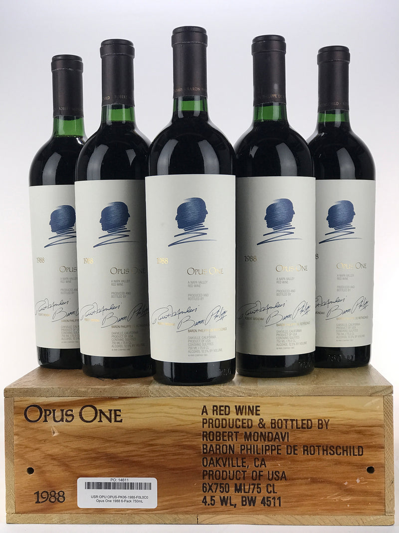 1988 Opus One, Napa Valley, Case of 6 btls