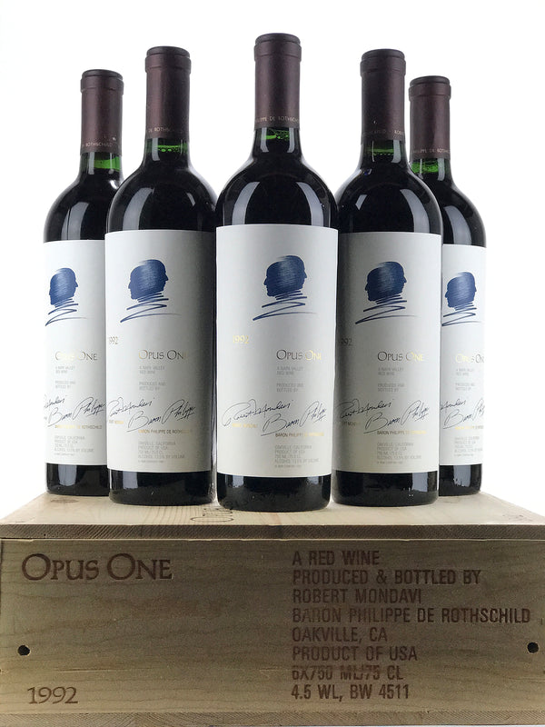 1992 Opus One, Napa Valley, Case of 6 btls