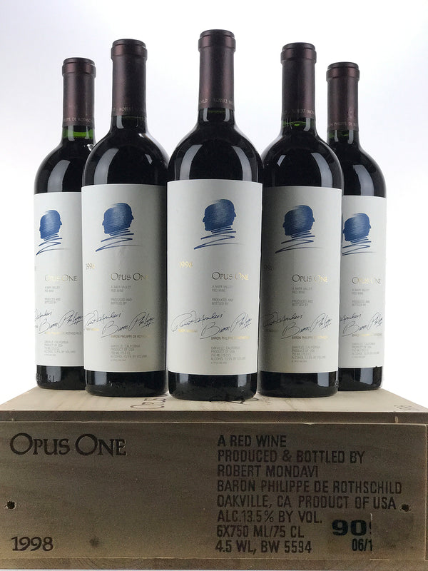 1998 Opus One, Napa Valley, Case of 6 btls