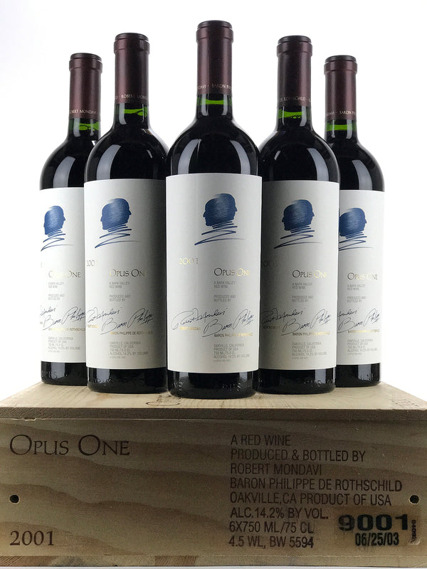 2001 Opus One, Napa Valley, Case of 6 btls