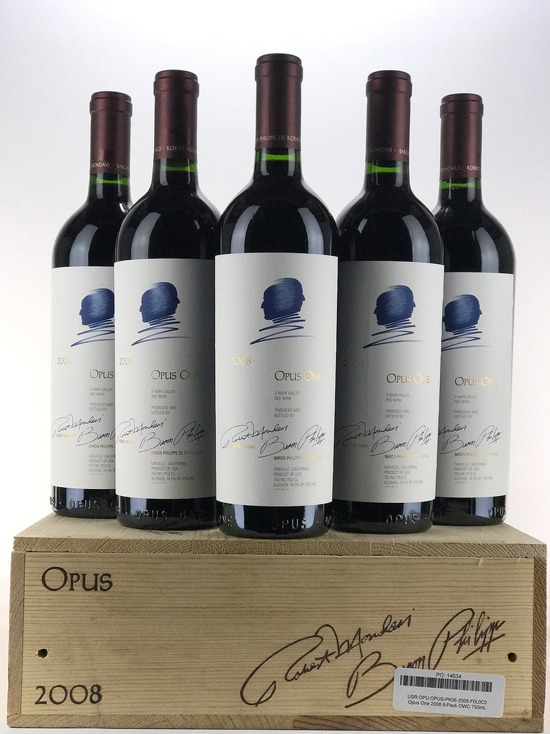 2008 Opus One, Napa Valley, Case of 6 btls