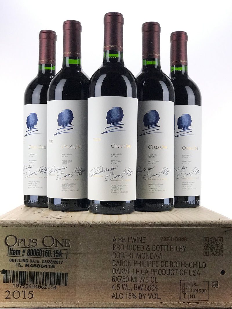 2015 Opus One, Napa Valley, Case of 6 btls