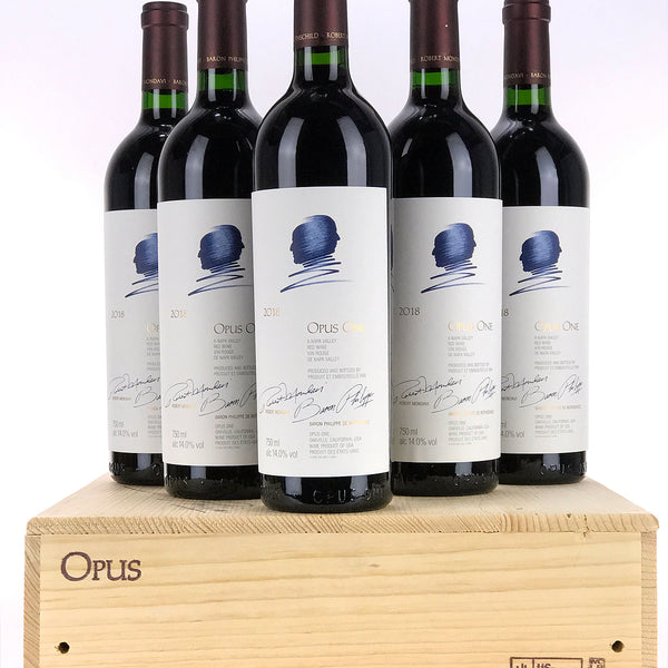 2018 Opus One, Napa Valley, Case of 6 btls