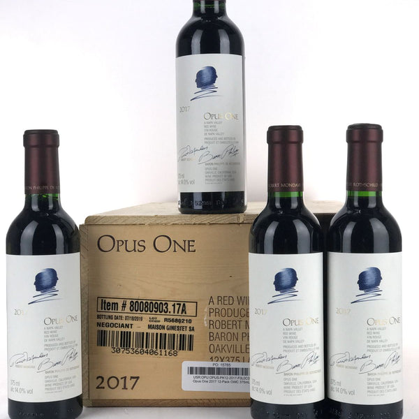 2017 Opus One, Napa Valley, Case of 12 half-btl (375ml)