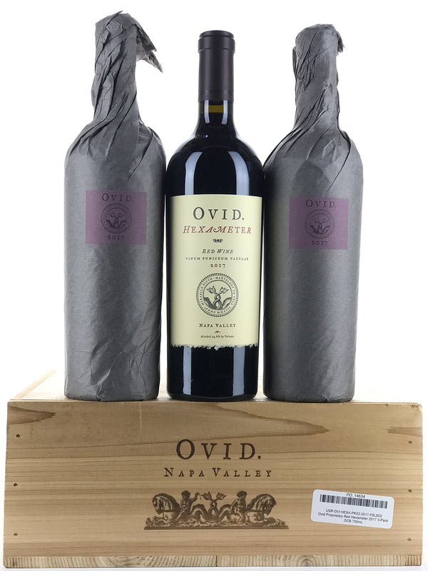 2017 Ovid, Hexameter, Red Wine, Napa Valley, Case of 3 Btls