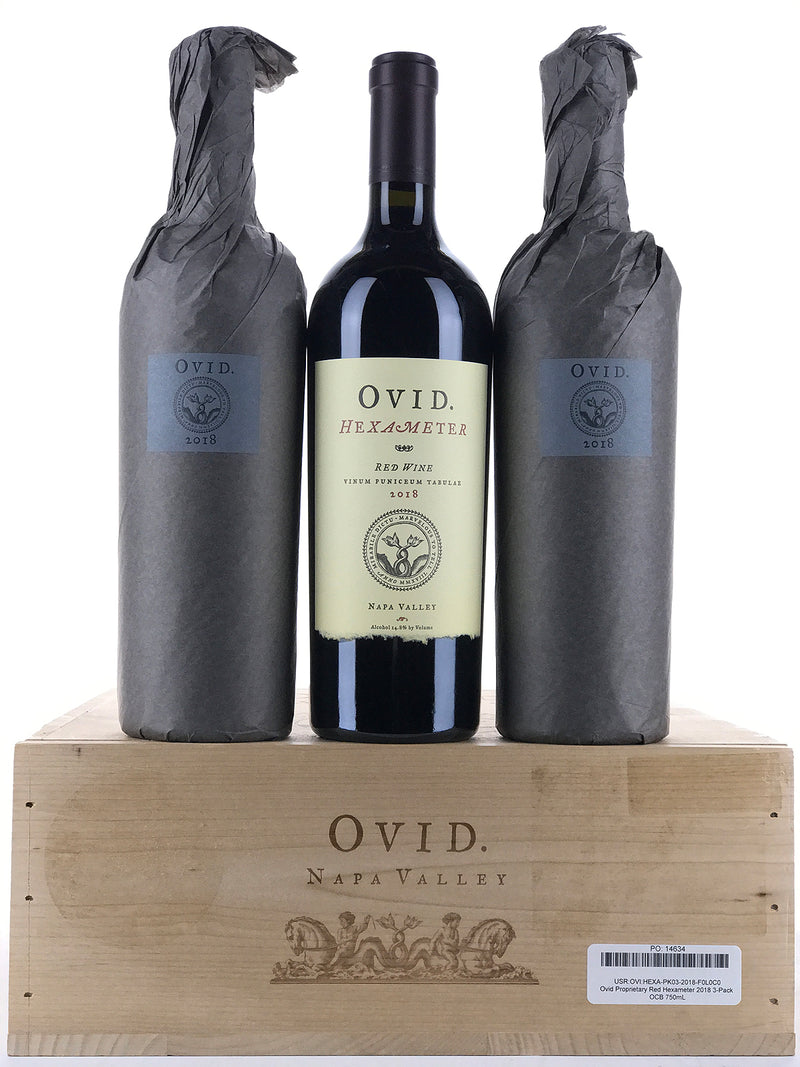 2018 Ovid, Hexameter, Red Wine, Napa Valley, Case of 3 Btls