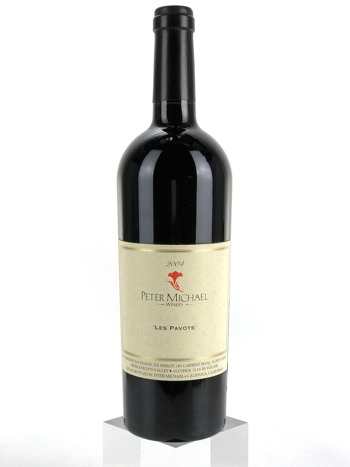 Knights Pavots, Les Michael, Peter 2004 2010年ワイン4本セット Michael Peter Valley, (750ml) Bottle ワイン
