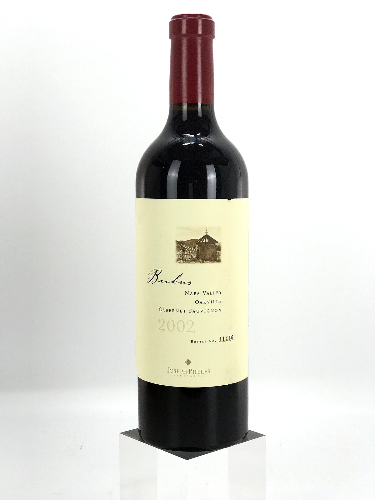 2002 Joseph Phelps, Backus Vineyard Cabernet Sauvignon, Oakville, Bott