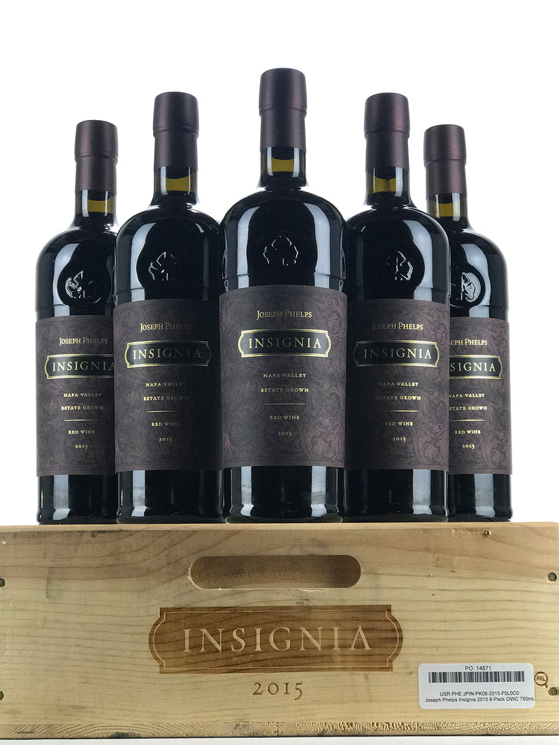 2015 Joseph Phelps, Insignia, Napa Valley, Case of 6 btls