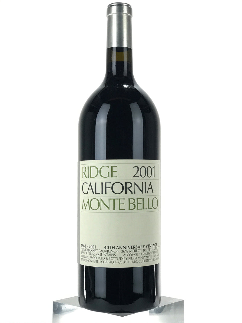 2001 Ridge, California Monte Bello, Santa Cruz Mountains, Magnum (1.5L)