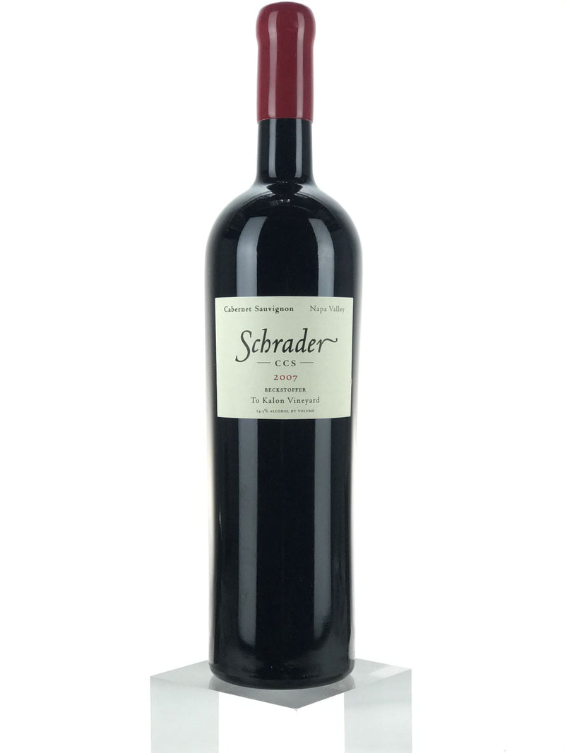 2007 Schrader Cellars, CCS Beckstoffer To Kalon Vineyard Cabernet Sauvignon, Napa Valley, Magnum (1.5L) OWC [Non-Production Format]