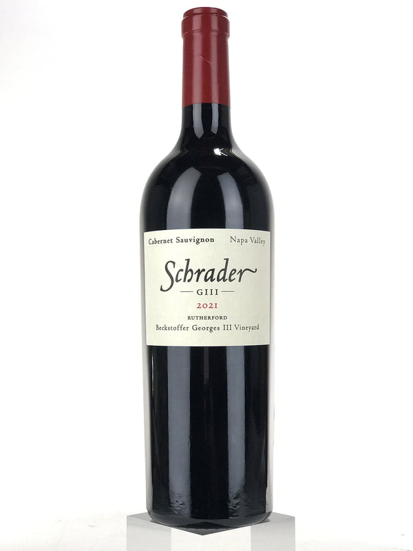 2021 Schrader Cellars, GIII Beckstoffer Georges III Vineyard Cabernet Sauvignon, Napa Valley, Bottle (750ml)