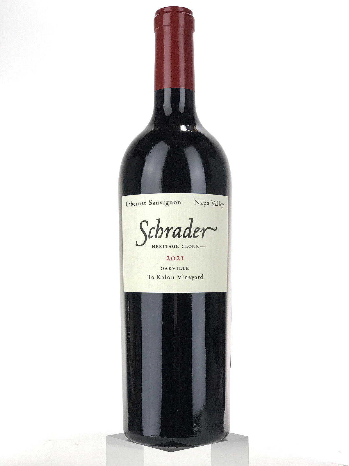 2021 Schrader Cellars, Heritage Clone To Kalon Vineyard Cabernet Sauvi