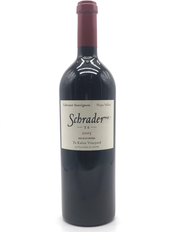 2005 Schrader, T6 Beckstoffer To Kalon Vineyard Cabernet Sauvignon, Oakville, Bottle (750ml)