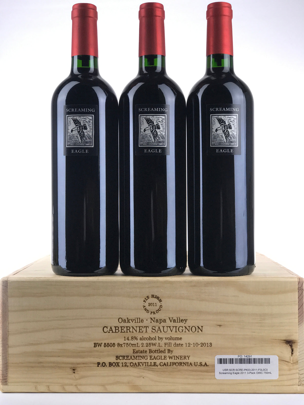 2011 Screaming Eagle, Cabernet Sauvignon, Napa Valley, Case of 3 Btls