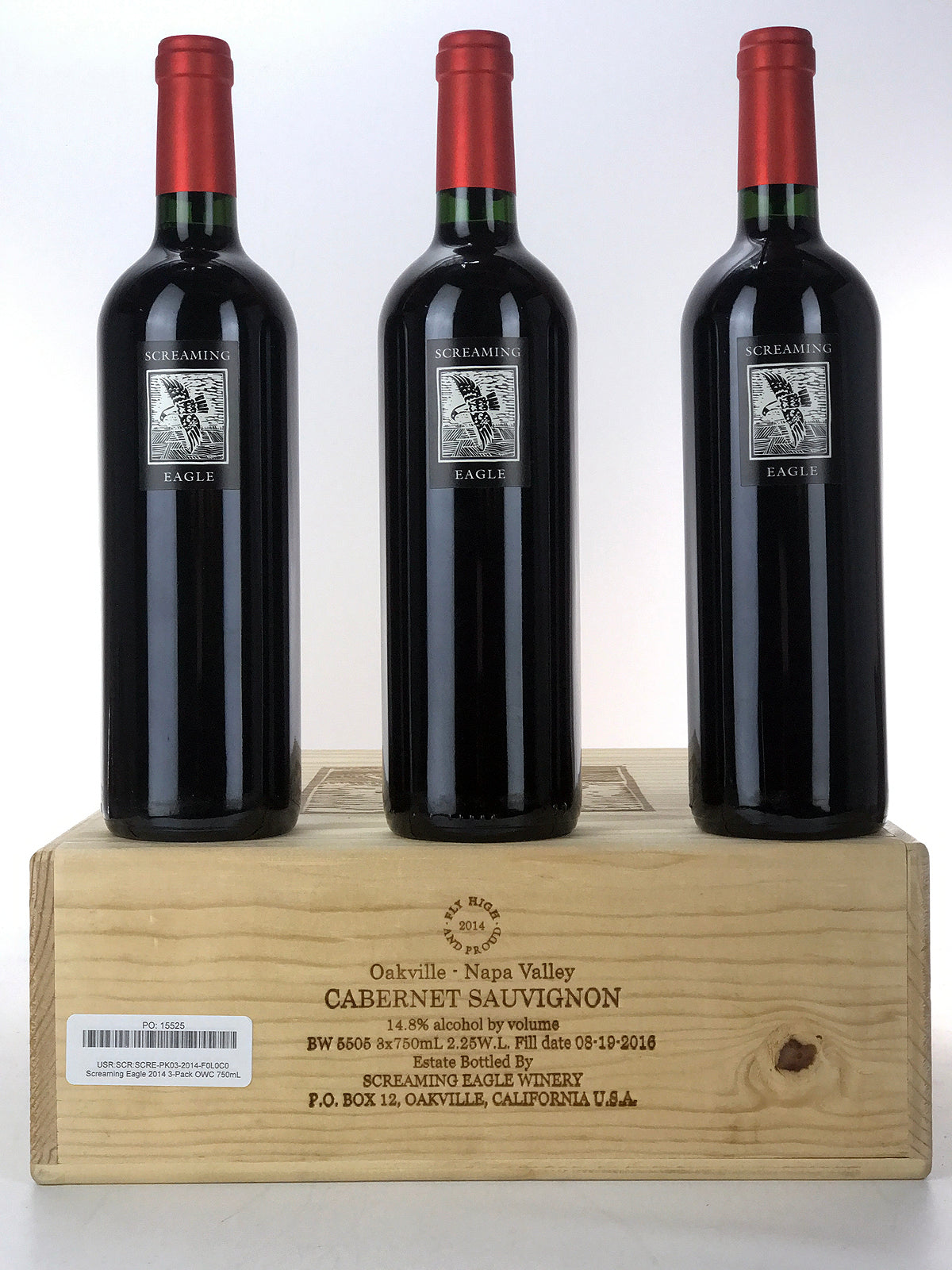 2014 Screaming Eagle, Cabernet Sauvignon, Napa Valley, Case of 3 Btls
