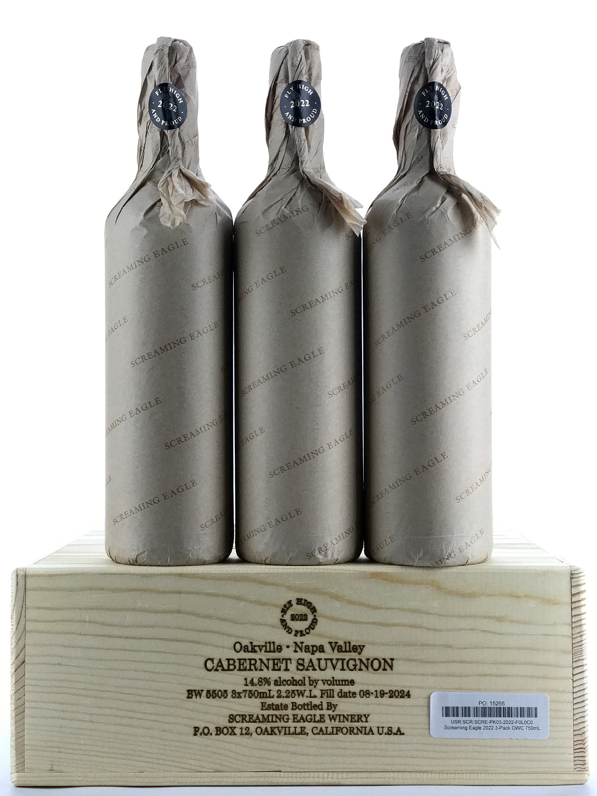 2022 Screaming Eagle, Cabernet Sauvignon, Napa Valley, Case of 3 Btls