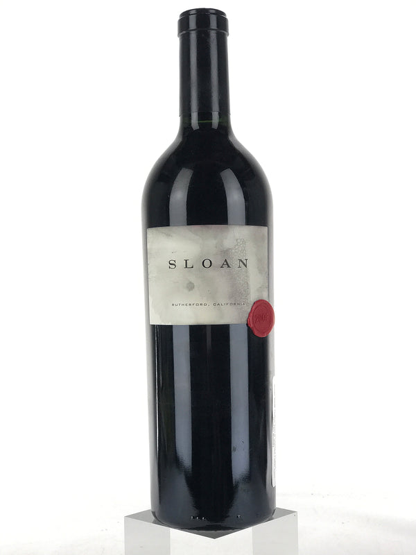 2008 Sloan, Proprietary Red, Rutherford [Wine Stained Label from Broken Bottle], Bottle (750ml)