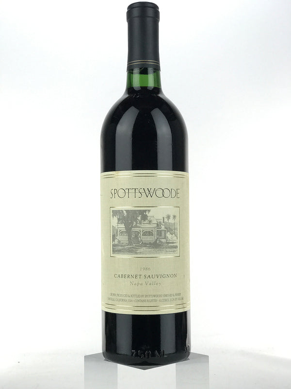 1986 Spottswoode, Cabernet Sauvignon, St. Helena, Bottle (750ml)