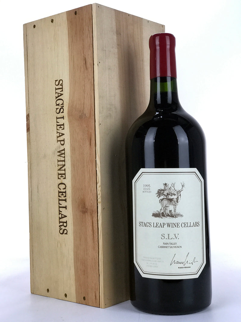 STAG'S LEAP CELLARS 1995 スタッグスソーヴィニヨンワイン 1995 Stag's Leap Wine Cellars, S.L.V., Napa Valley, D-Magnum (3L) OWC