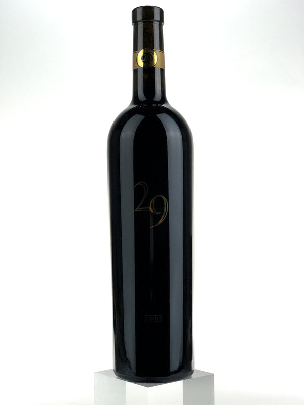 2003 Vineyard 29, 29 Estate Cabernet Sauvignon, St. Helena, Bottle (750ml)