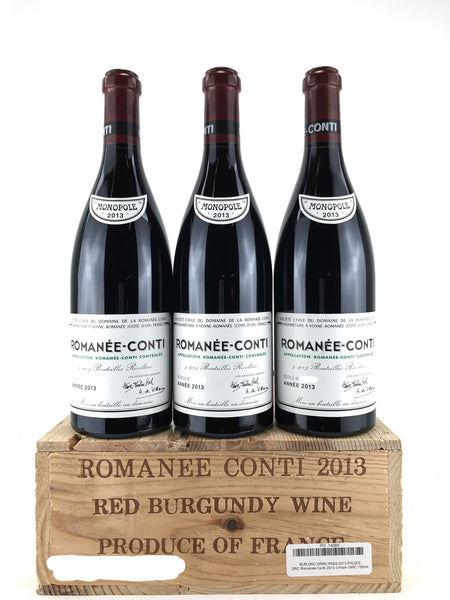 2013 Domaine de la Romanee-Conti, DRC, Romanee-Conti Grand Cru, Case o