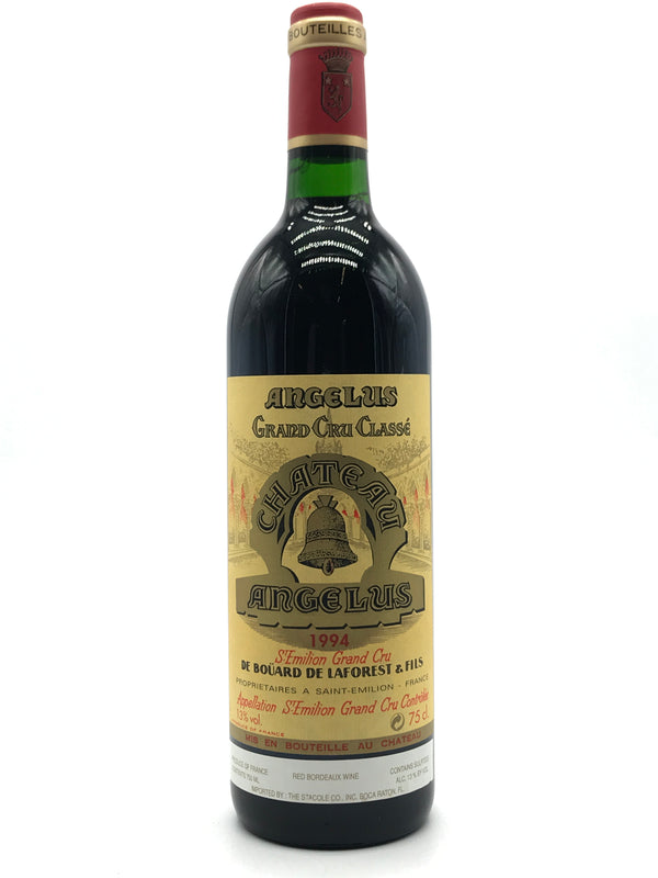 1994 Chateau Angelus, Grand Cru Classe, Saint-Emilion Grand Cru, Bottle (750ml)